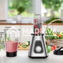 Liquidificador Multiuso Lumax Com 2 Jarras de Vidro + BRINDE: Porta Tempero Vertical 16 Potes - COMPRE 1 LEVE 2